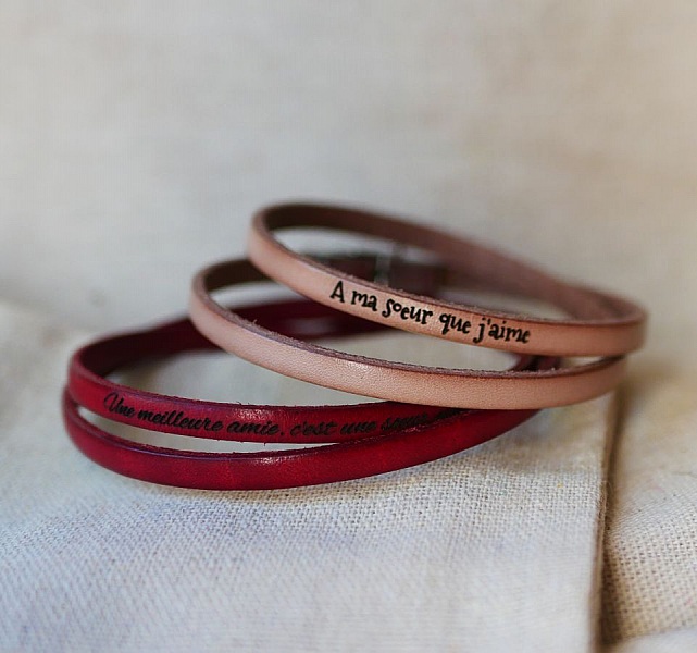 2-sving skinnarmb&aring;nd for menn eller kvinner for &aring; personalisere