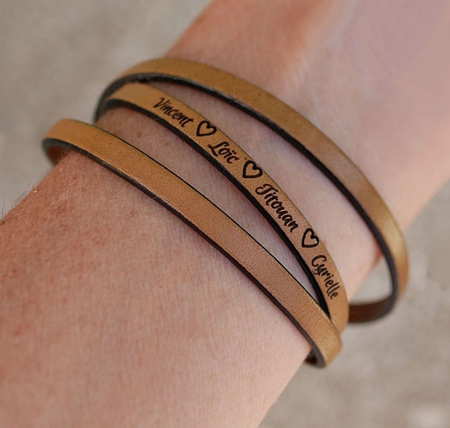 Tilpasset 3-sving skinnarmb&aring;nd for kvinner