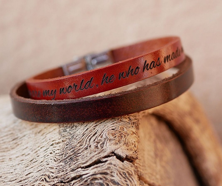 Blandet l&aelig;rarmb&aring;nd 9mm justerbar l&aring;s