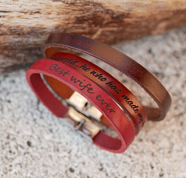 Blandet l&aelig;rarmb&aring;nd 9mm justerbar l&aring;s