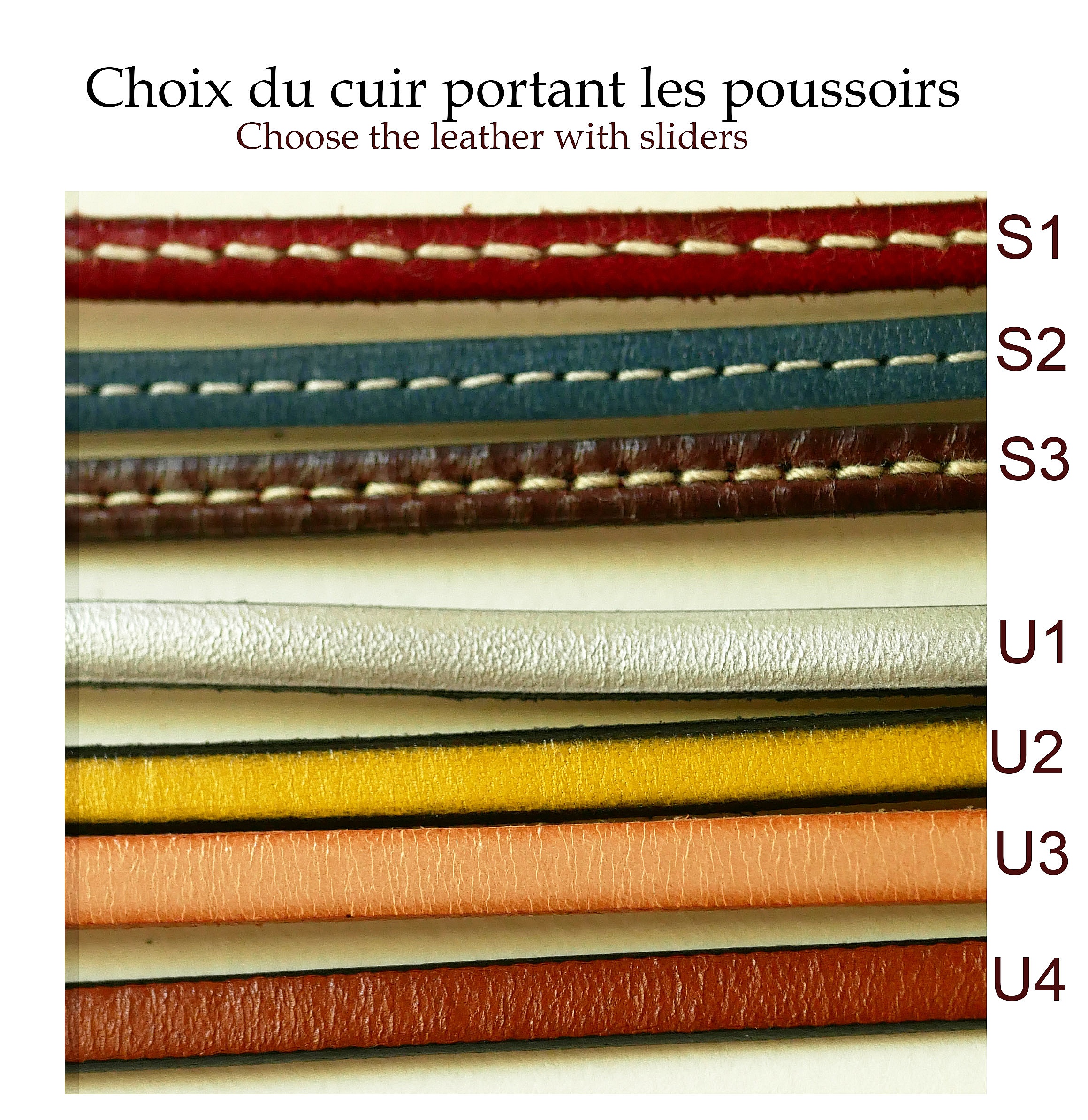 Gullbelagt Twist duoarmb&aring;nd i skinn for dame 