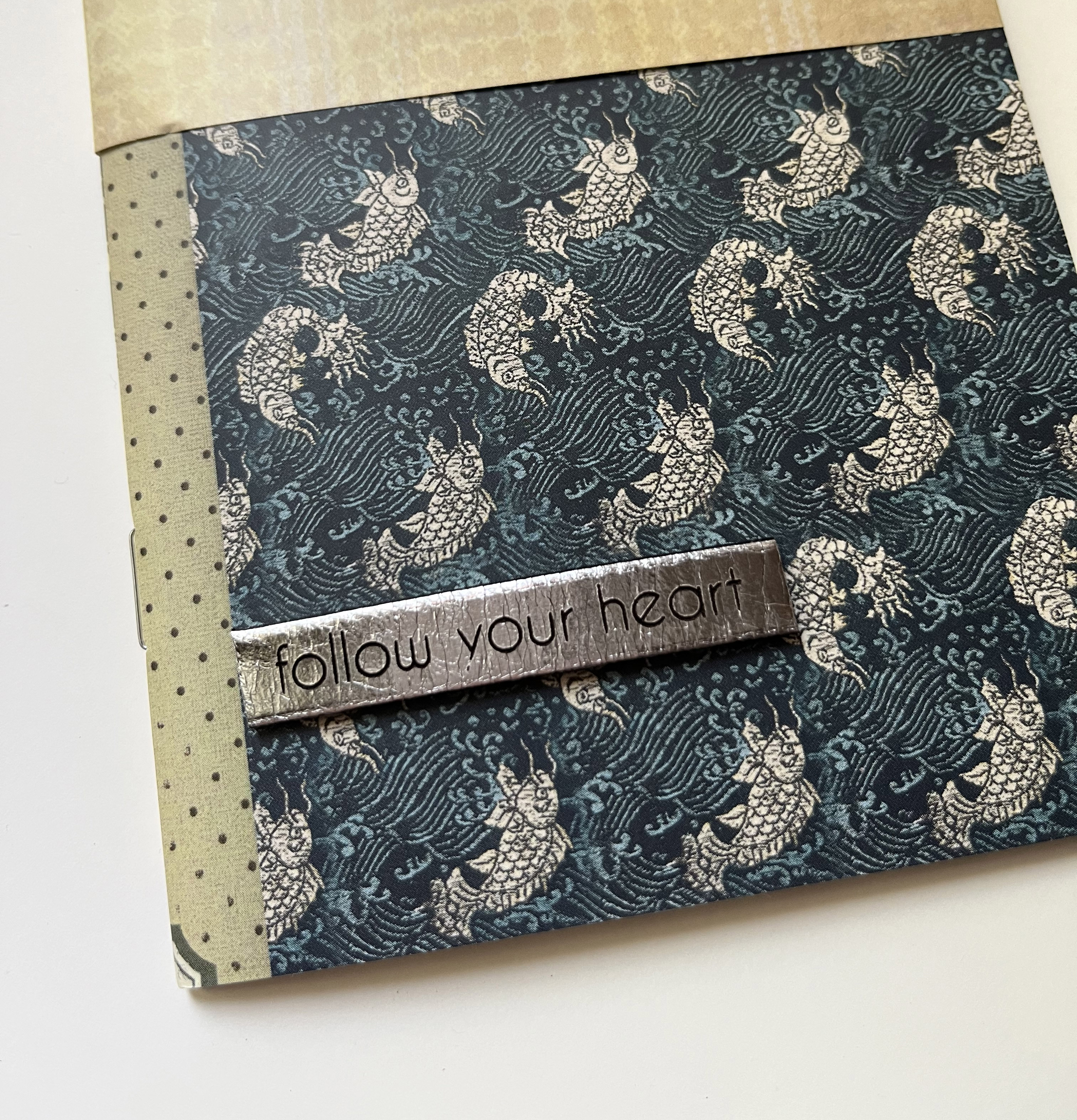 Ensemble stickers en cuir gravé de messages inspirants