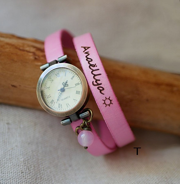 Se bronse l&aelig;rarmb&aring;nd 2 svinger justerbar l&aring;s