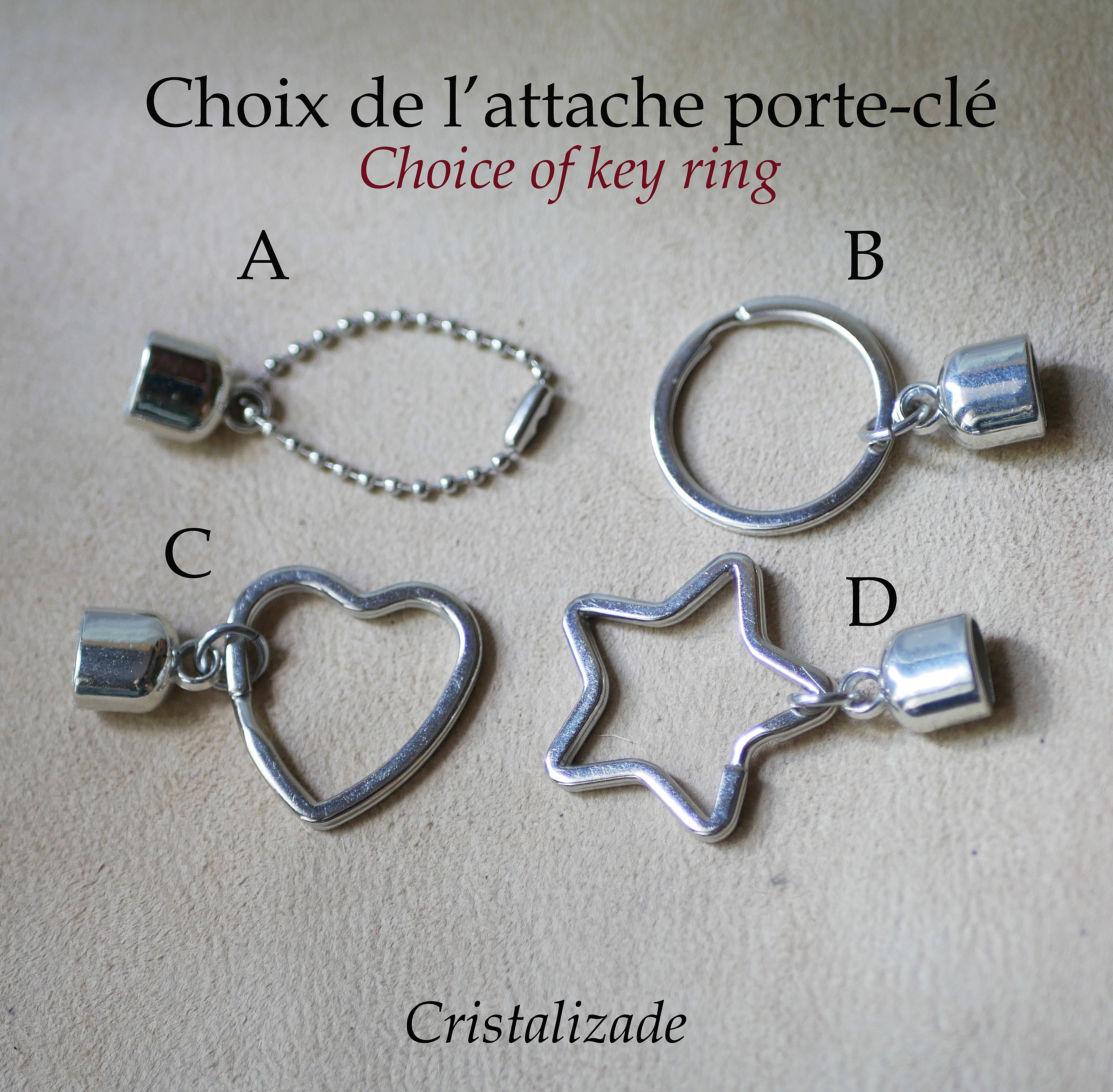 N&oslash;kkelring i l&aelig;r, kan tilpasses med gravering p&aring; valentinsdagen